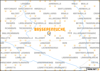 map of Basse Perruche