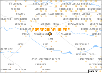 map of Basse Poidevinière