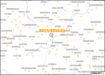 map of Bassibougou