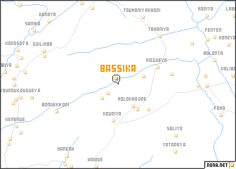 map of Bassika