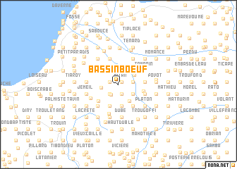 map of Bassin Bœuf