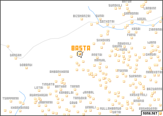 map of Basta