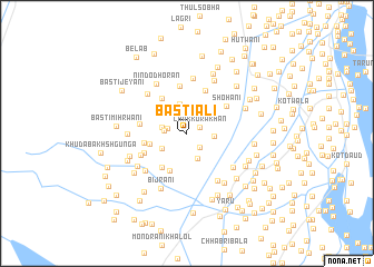 map of Basti Ali
