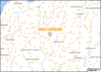 map of Basti Arāian