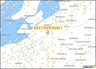 map of Basti Arāīnwāli
