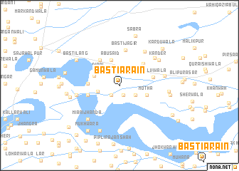 map of Basti Arāīn