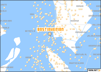 map of Basti Aweriān