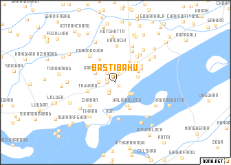 map of Basti Bahu