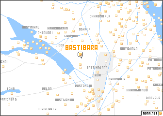 map of Basti Bāra