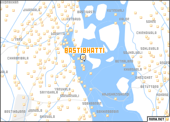 map of Basti Bhatti