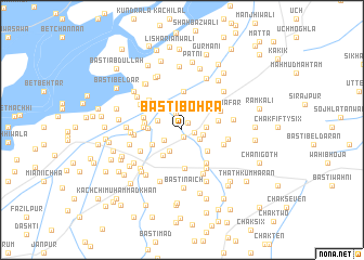 map of Basti Bohra