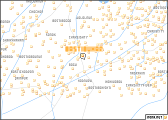 map of Basti Būhar