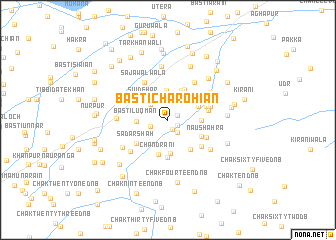 map of Basti Charohiān