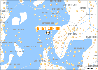 map of Basti Chhina