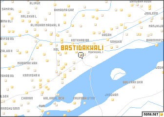 map of Basti Dakwāli