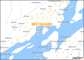 map of Basti Dhiwāni