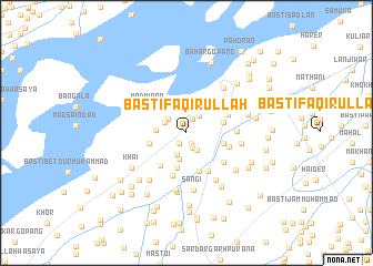 map of Basti Faqirullāh