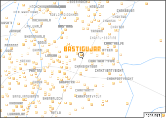 map of Basti Gujar