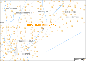 map of Basti Gul Muhammad
