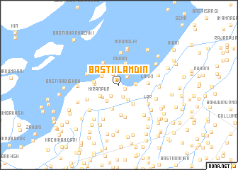 map of Basti Ilam Dīn