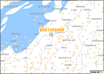 map of Basti Indhar