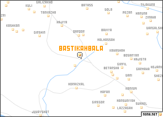 map of Bāstīkah Bālā