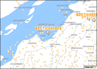 map of Basti Khambre