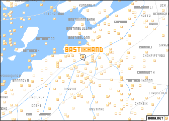 map of Basti Khand