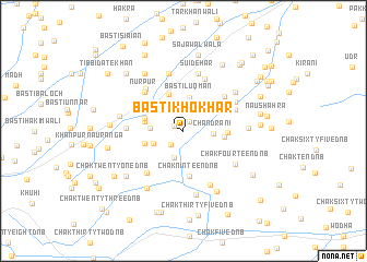 map of Basti Khokhar