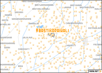 map of Basti Korāiwāli