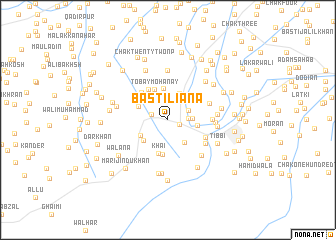 map of Basti Liana