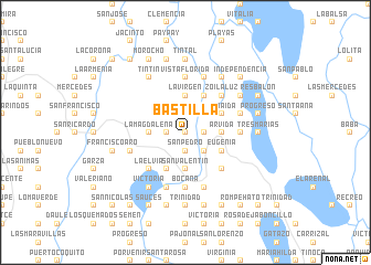 map of Bastilla