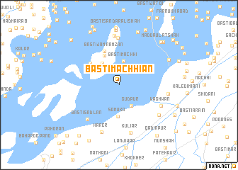 map of Basti Māchhiān