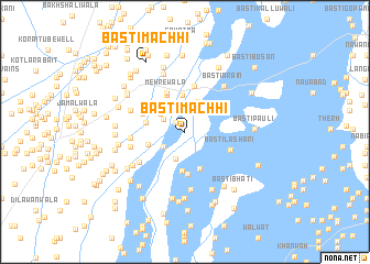 map of Basti Machhi