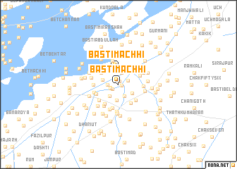 map of Basti Māchhi