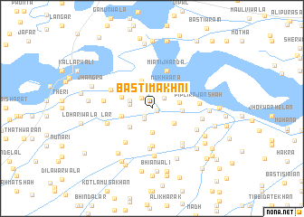 map of Basti Makhni