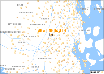 map of Basti Manjoth