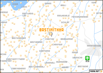 map of Basti Mithha