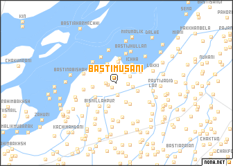 map of Basti Musāni