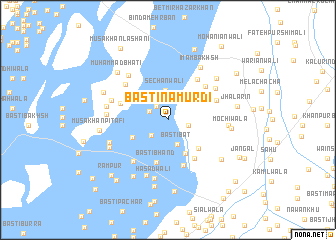 map of Basti Namurdi