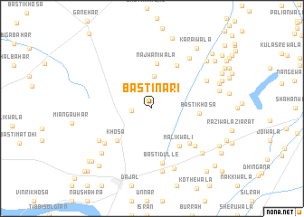 map of Basti Nari