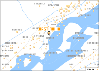 map of Basti Nikka