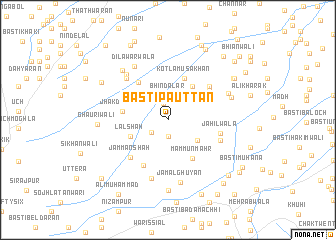 map of Basti Pāuttān