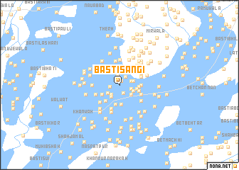 map of Basti Sāngi