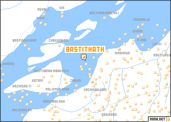 map of Basti Thath