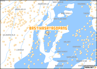 map of Basti Wasāya Gopāng