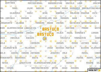 map of Bastuço