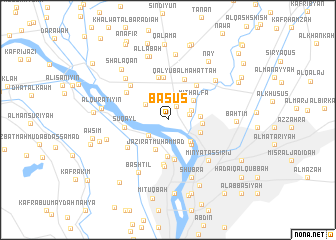 map of Bāsūs