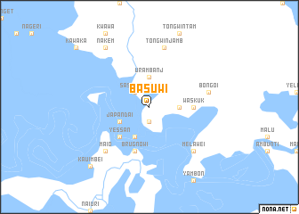 map of Basuwi