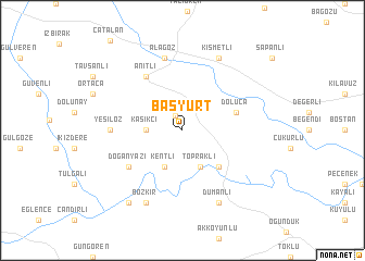 map of Başyurt